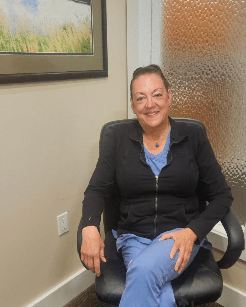 Meet Dr. Mitchell Shaw, Restorative Dentist in Melville, Suffolk County 3 Brigitte Job title Hygienist 820x1024 1