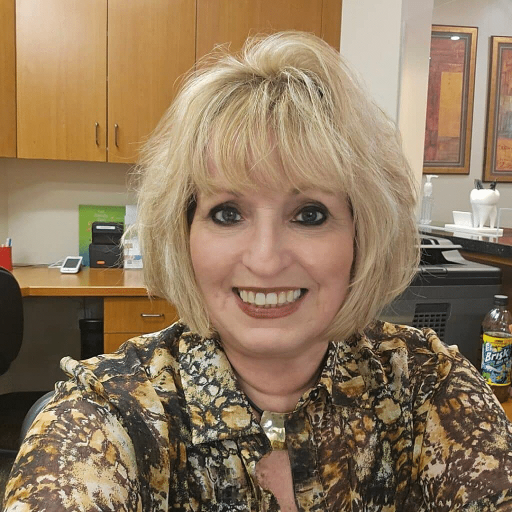 Meet Dr. Mitchell Shaw, Restorative Dentist in Melville, Suffolk County 2 TERRI Office Manager 1024x1024 1